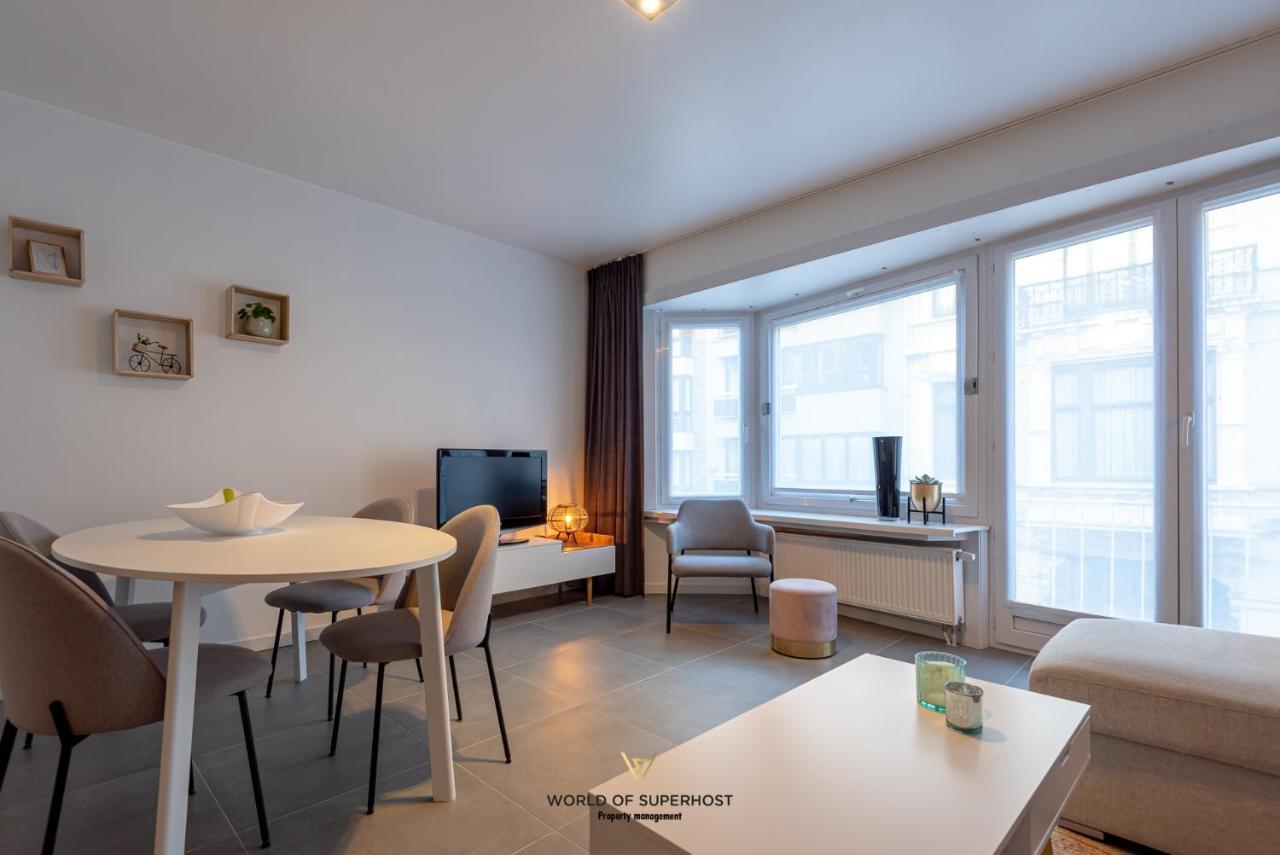 Spacious Apartment Closeby The Sea Up To 6 People! ออสเทนด์ ภายนอก รูปภาพ