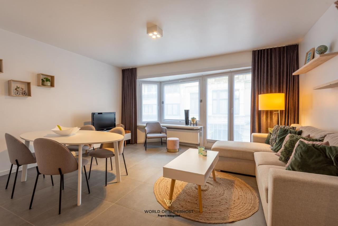 Spacious Apartment Closeby The Sea Up To 6 People! ออสเทนด์ ภายนอก รูปภาพ